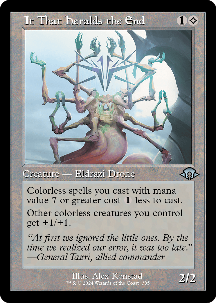 It That Heralds the End (Retro [Modern Horizons 3] Foil