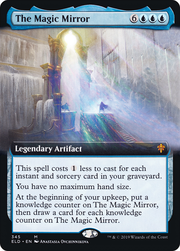 The Magic Mirror (Extended Art) [Throne of Eldraine] Foil