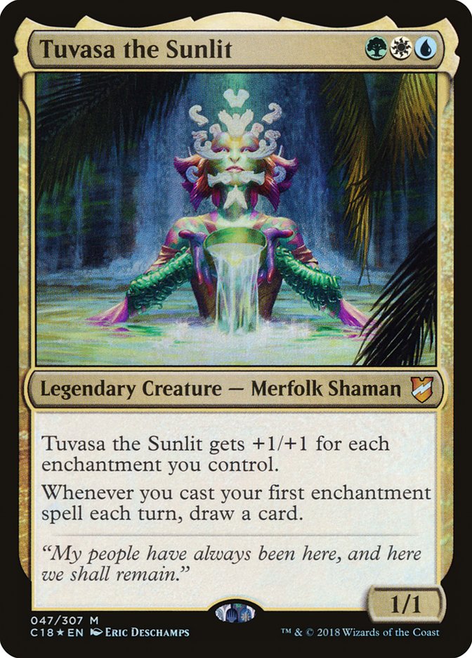 Tuvasa the Sunlit 47 (Commander 2018)  - Foil
