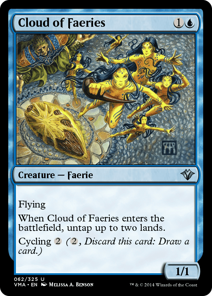 Cloud of Faeries (VMA-062) - Vintage Masters
