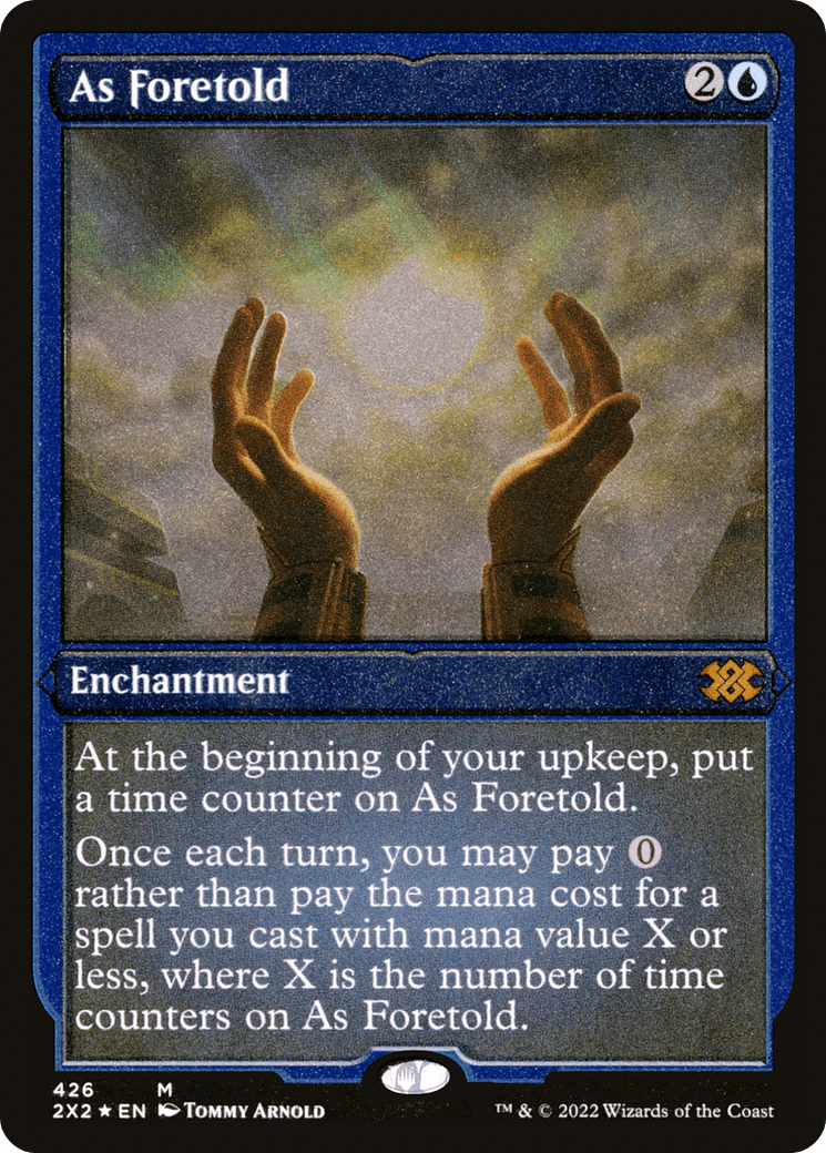As Foretold |  Foil (426) [Double Masters 2022]