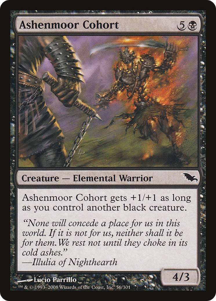 Ashenmoor Cohort [Shadowmoor] Foil