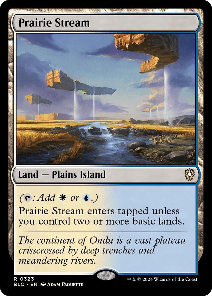 Prairie Stream [Bloomburrow Commander]
