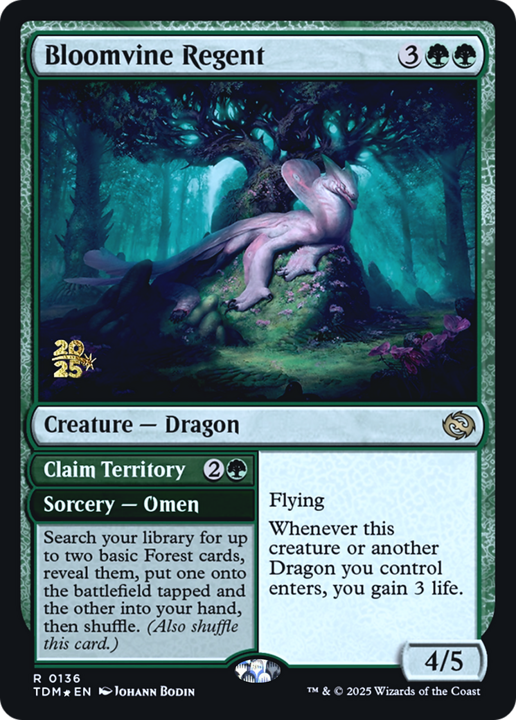 Bloomvine Regent (136) [Prerelease Cards]