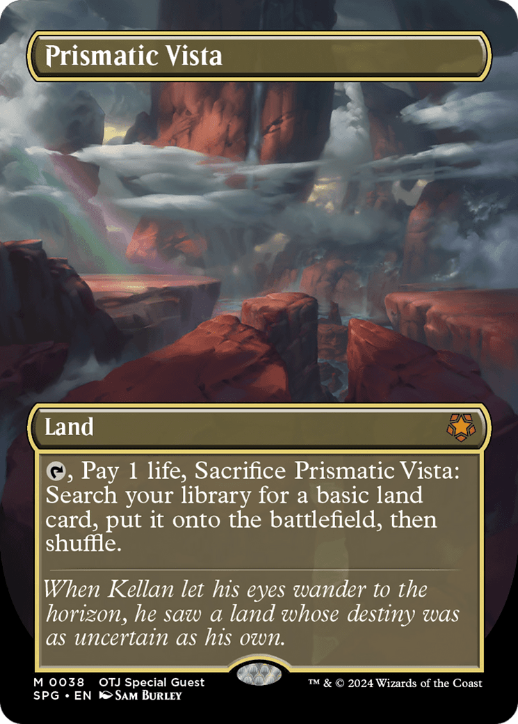 Prismatic Vista (Borderless) [Outlaws of Thunder Junction Special Guests] Foil