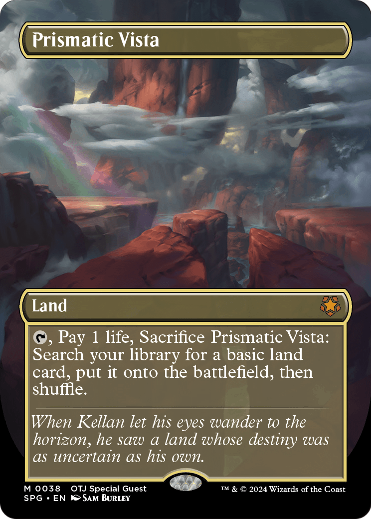 Prismatic Vista (Borderless) [Outlaws of Thunder Junction Special Guests] Foil