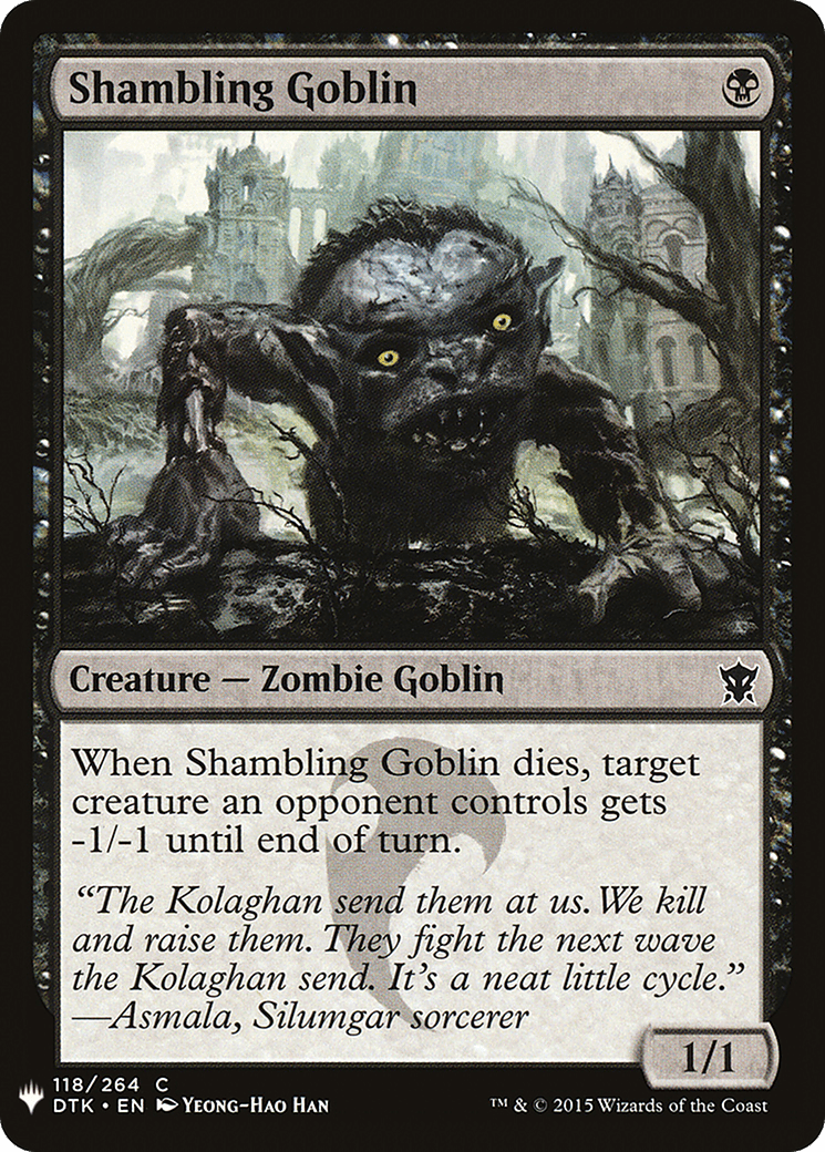 Shambling Goblin |  (DTK-118) [The List]