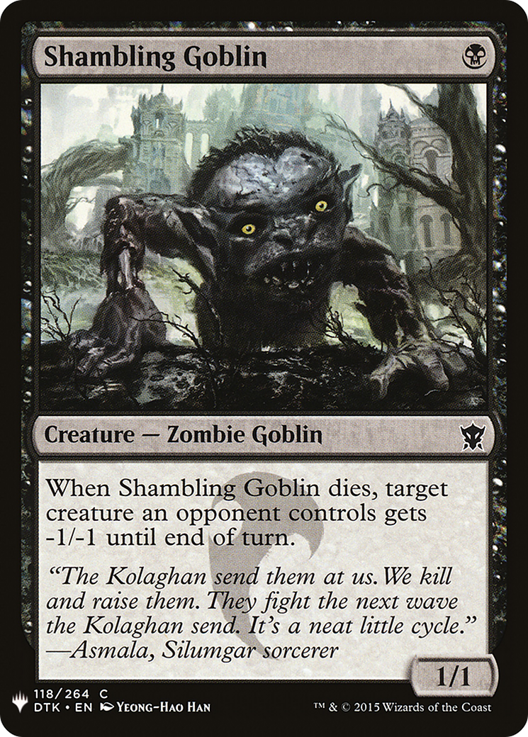 Shambling Goblin |  (DTK-118) [The List]