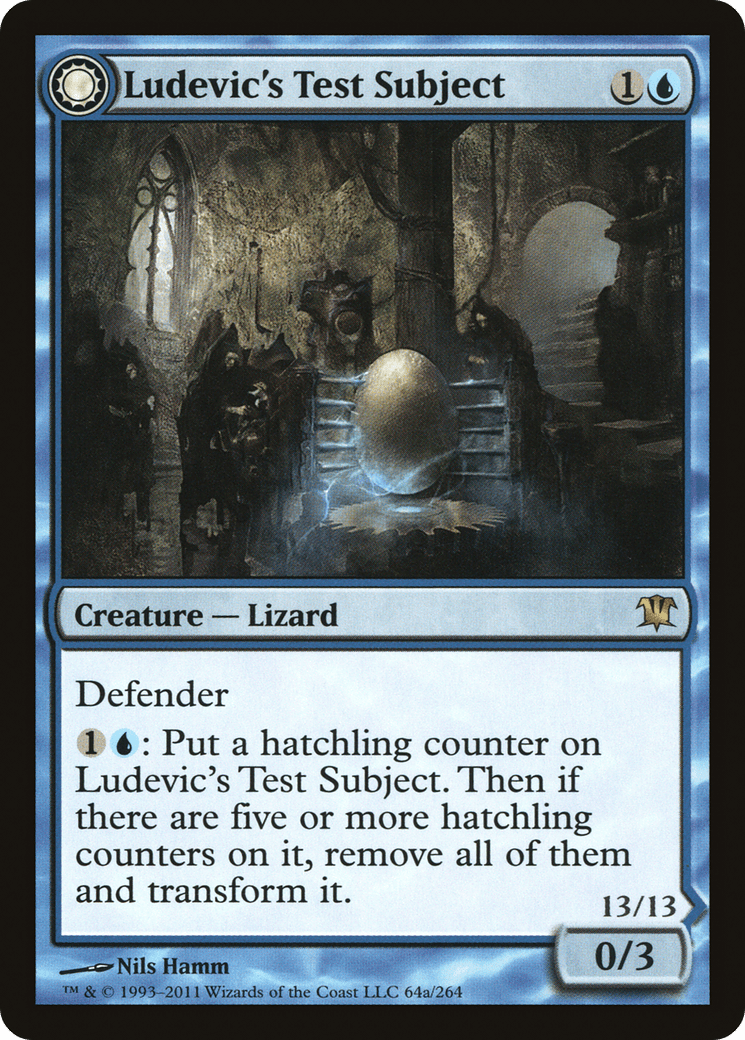 Ludevic's Test Subject // Ludevic's Abomination [Innistrad] Foil