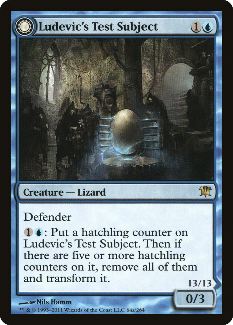 Ludevic's Test Subject // Ludevic's Abomination [Innistrad] Foil