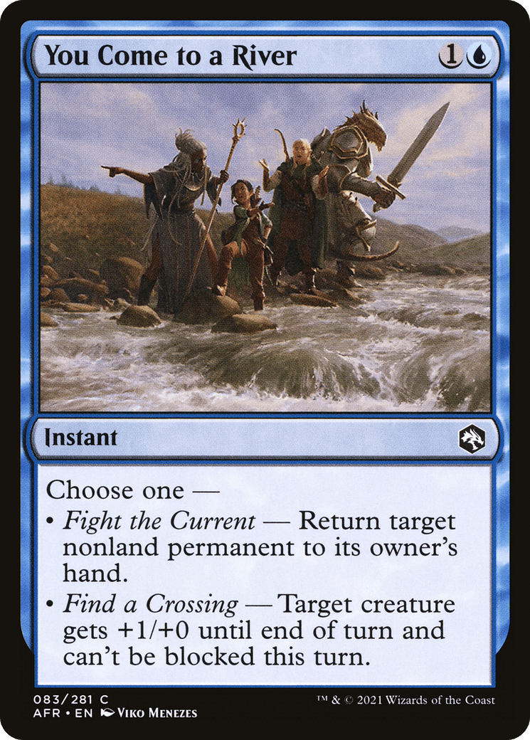 You Come to a River [Dungeons & Dragons: Adventures in the Forgotten Realms] Foil