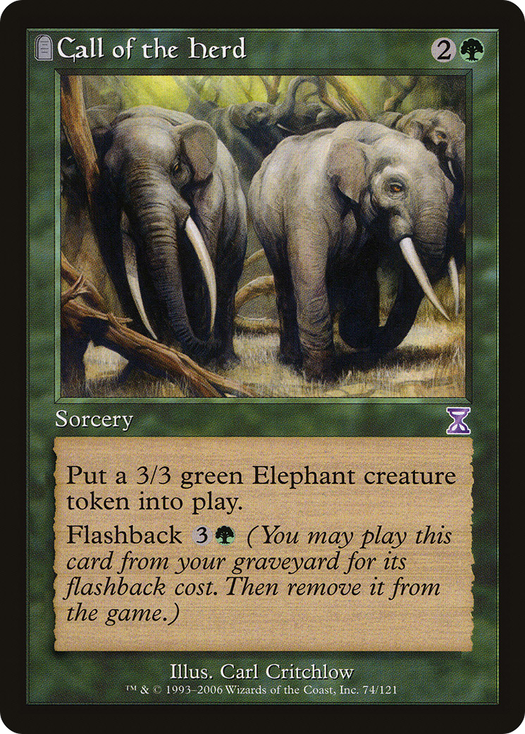 Call of the Herd [Time Spiral Timeshifted] Foil