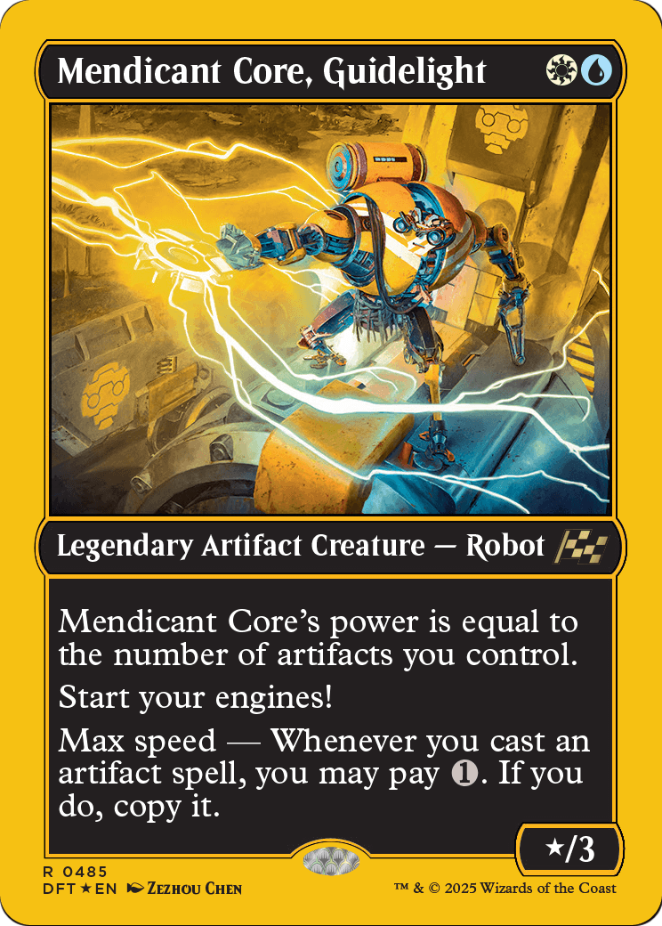 Mendicant Core, Guidelight |  Foil (485) [Aetherdrift]