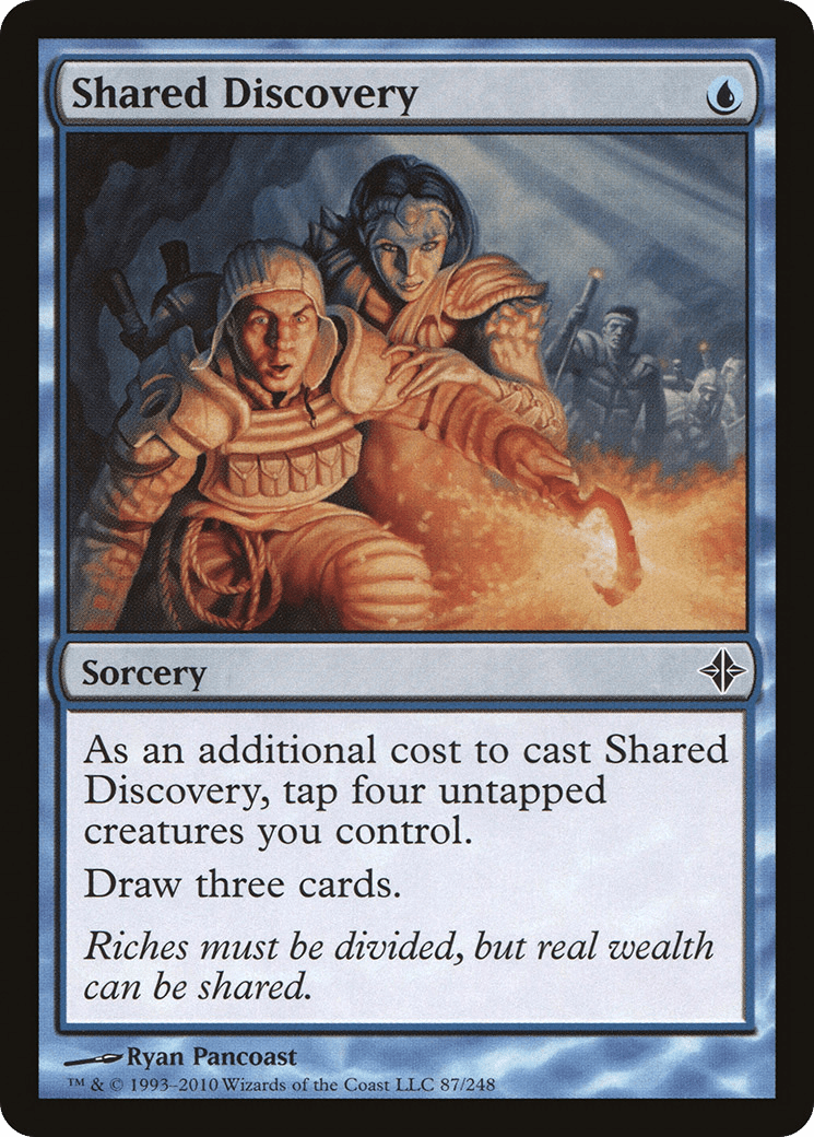 Shared Discovery [Rise of the Eldrazi] Foil