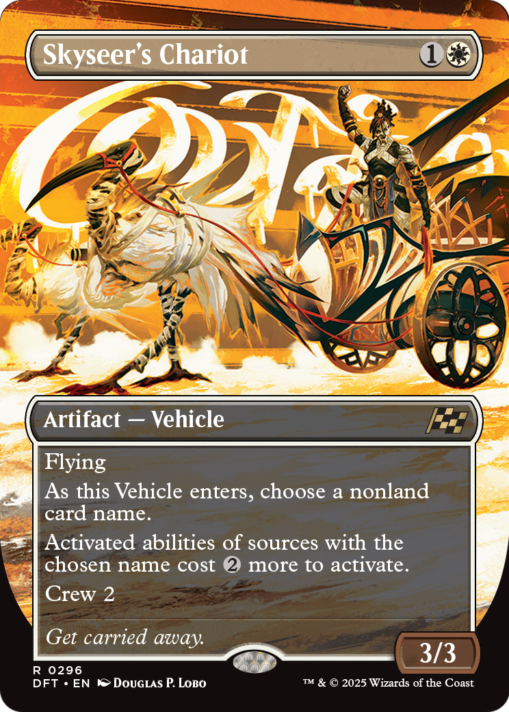 Skyseer's Chariot |  Foil (296) [Aetherdrift]