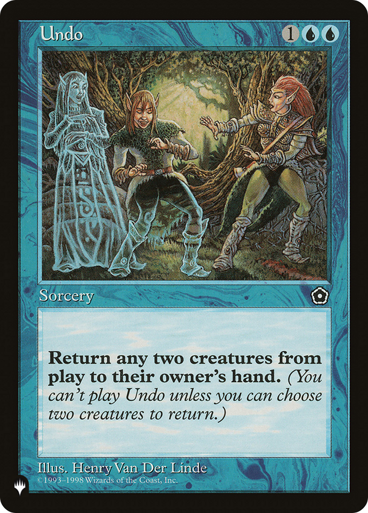 Undo |  (P02-59) [The List]