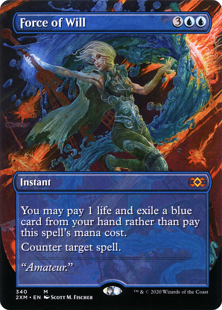 Force of Will (Toppers) [Double Masters] Foil