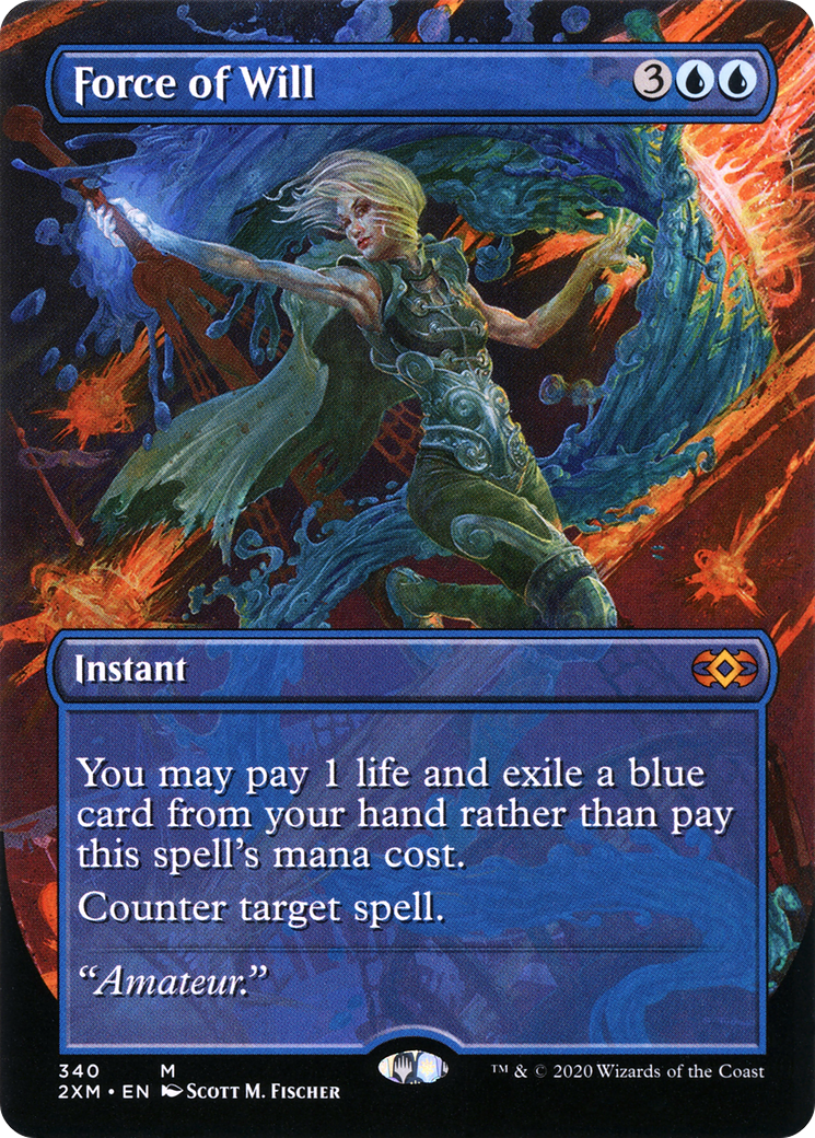 Force of Will (Toppers) [Double Masters] Foil