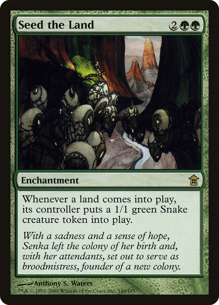 Seed the Land [Saviors of Kamigawa] Foil