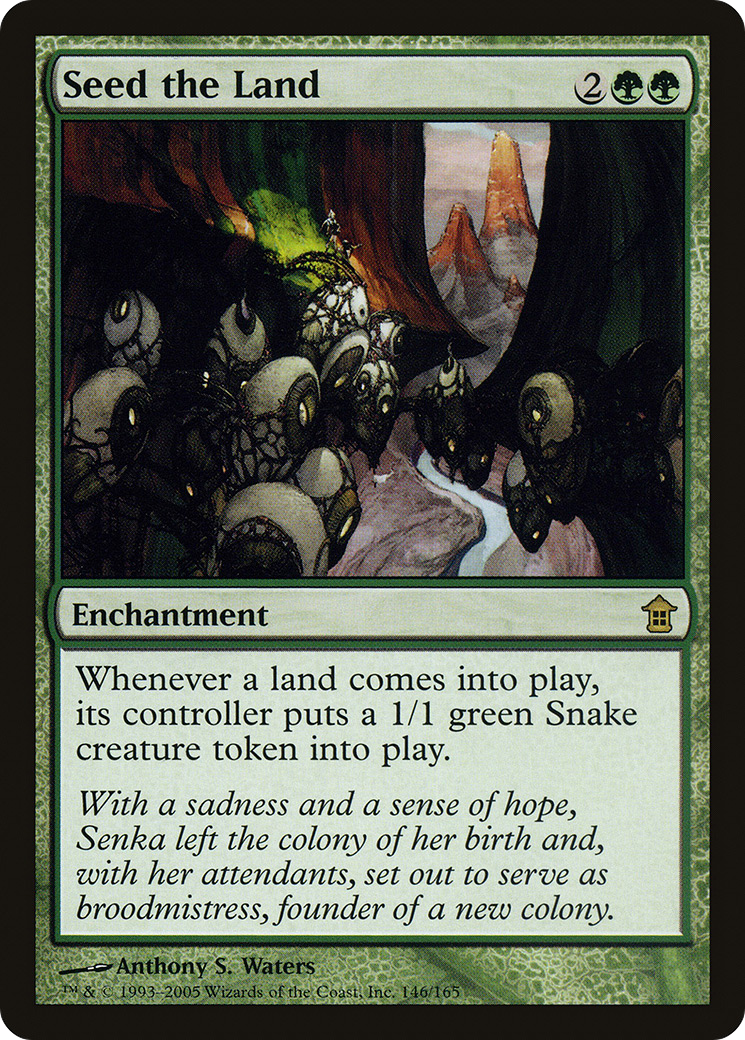 Seed the Land [Saviors of Kamigawa] Foil