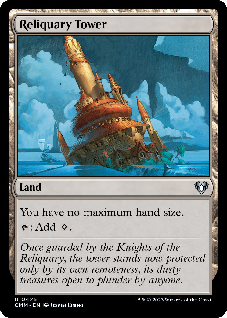 Reliquary Tower [Commander Masters] Foil