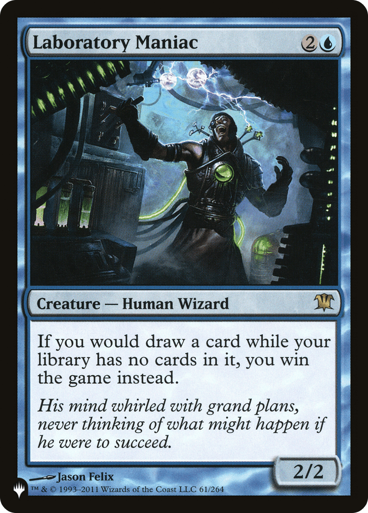 Laboratory Maniac |  (ISD-61) [The List]