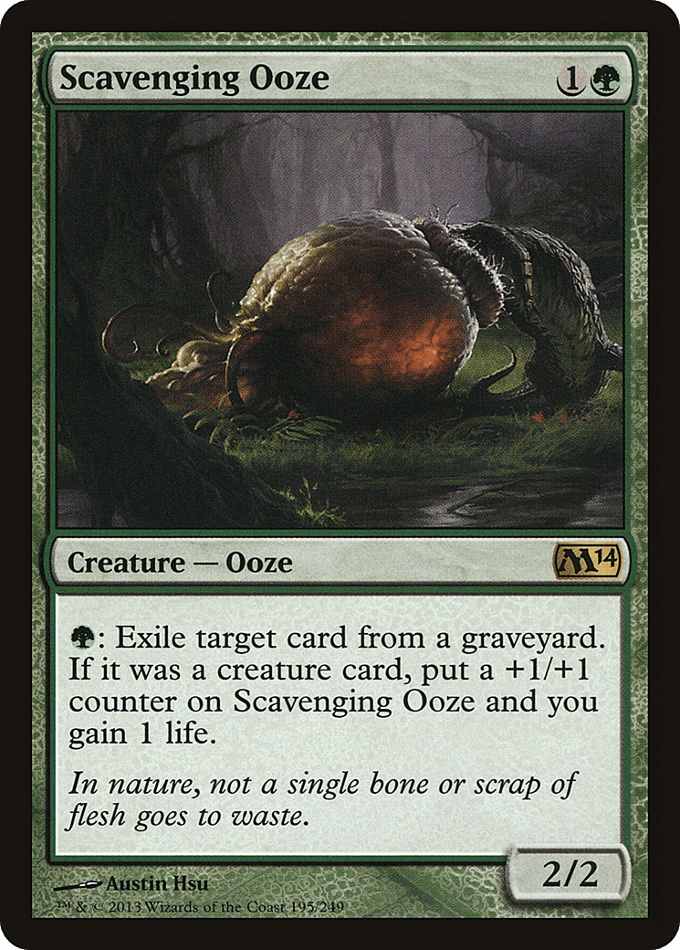 Scavenging Ooze [Magic 2014] Foil