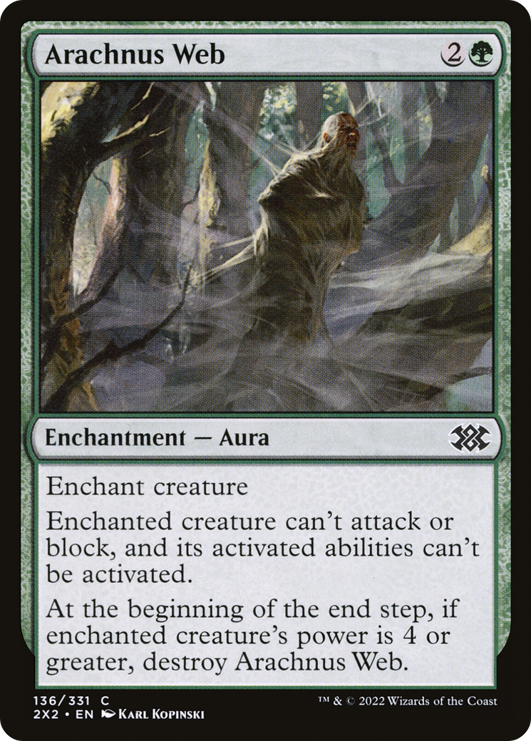 Arachnus Web [Double Masters 2022] Foil