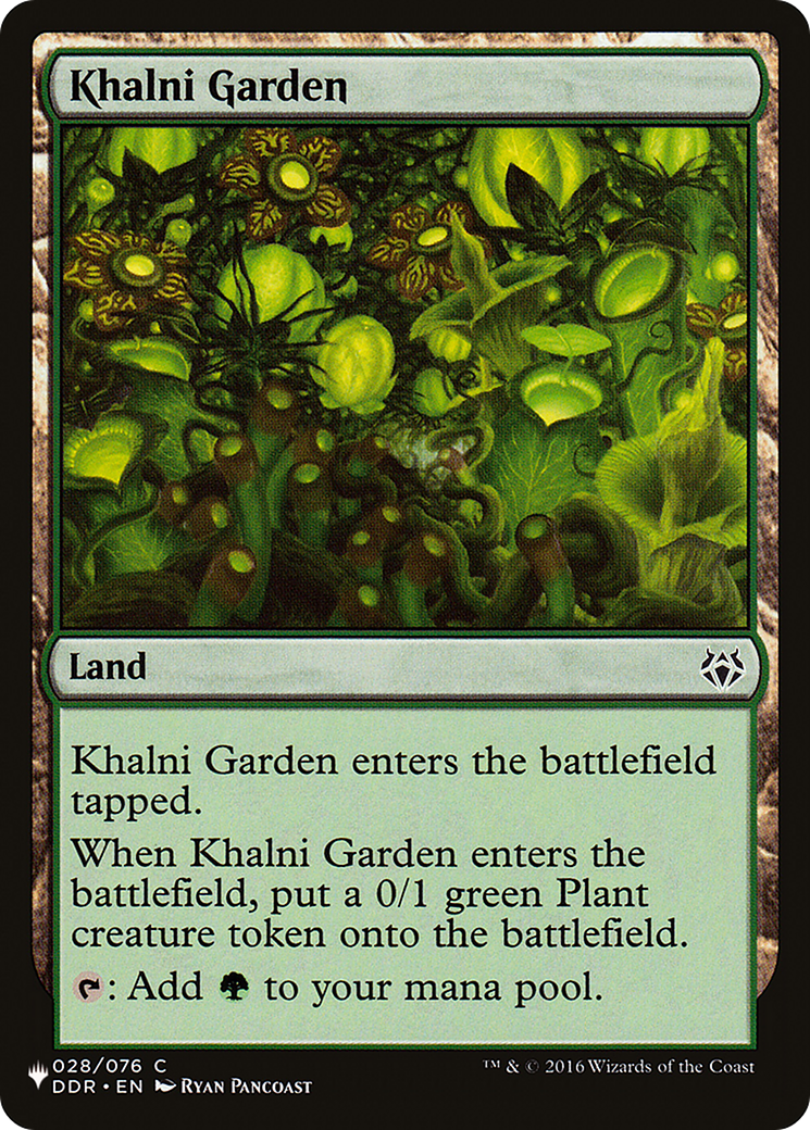 Khalni Garden |  (DDR-28) [The List]