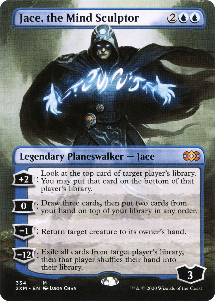 Jace, the Mind Sculptor (Toppers) [Double Masters] Foil