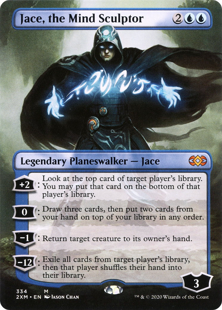 Jace, the Mind Sculptor (Toppers) [Double Masters] Foil