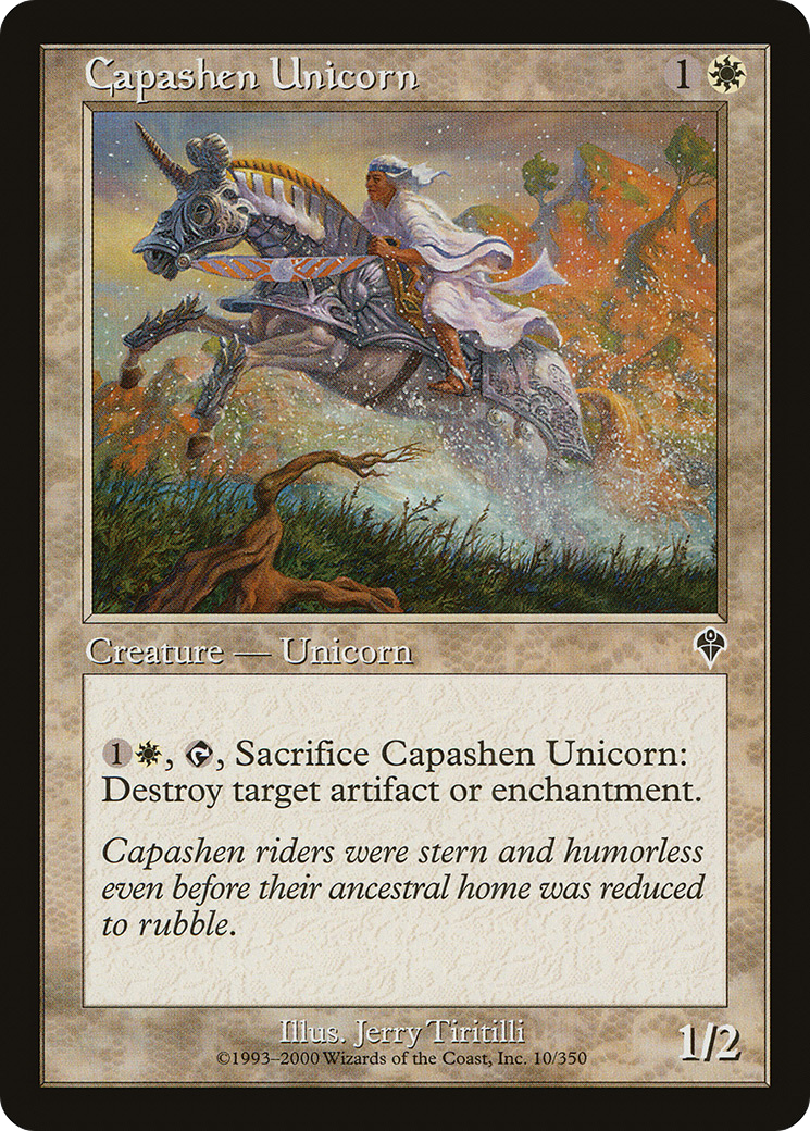 Capashen Unicorn [Invasion] Foil