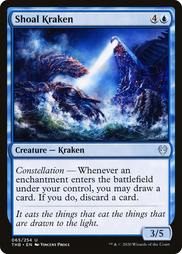 Shoal Kraken [Theros Beyond Death] Foil