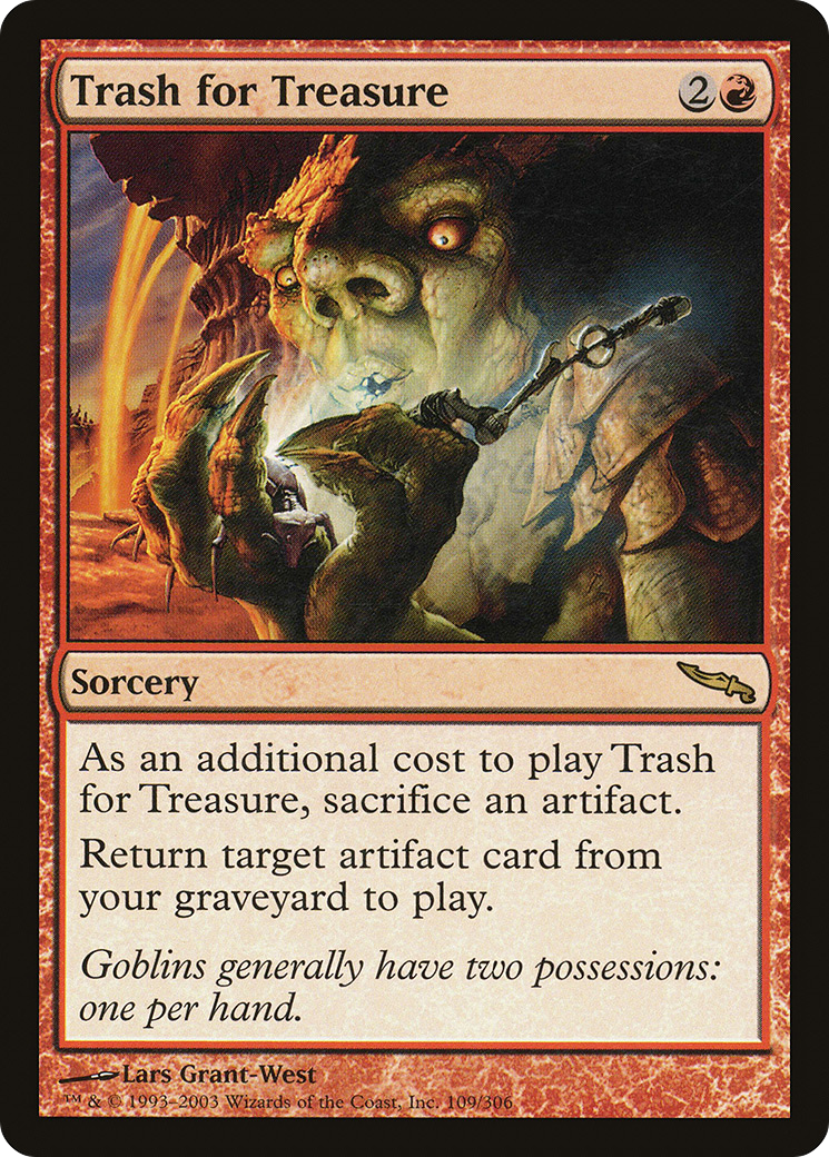Trash for Treasure [Mirrodin] Foil