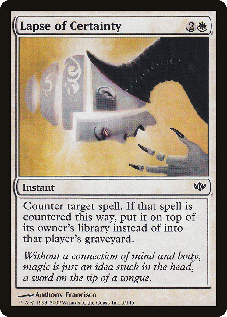 Lapse of Certainty [Conflux] Foil