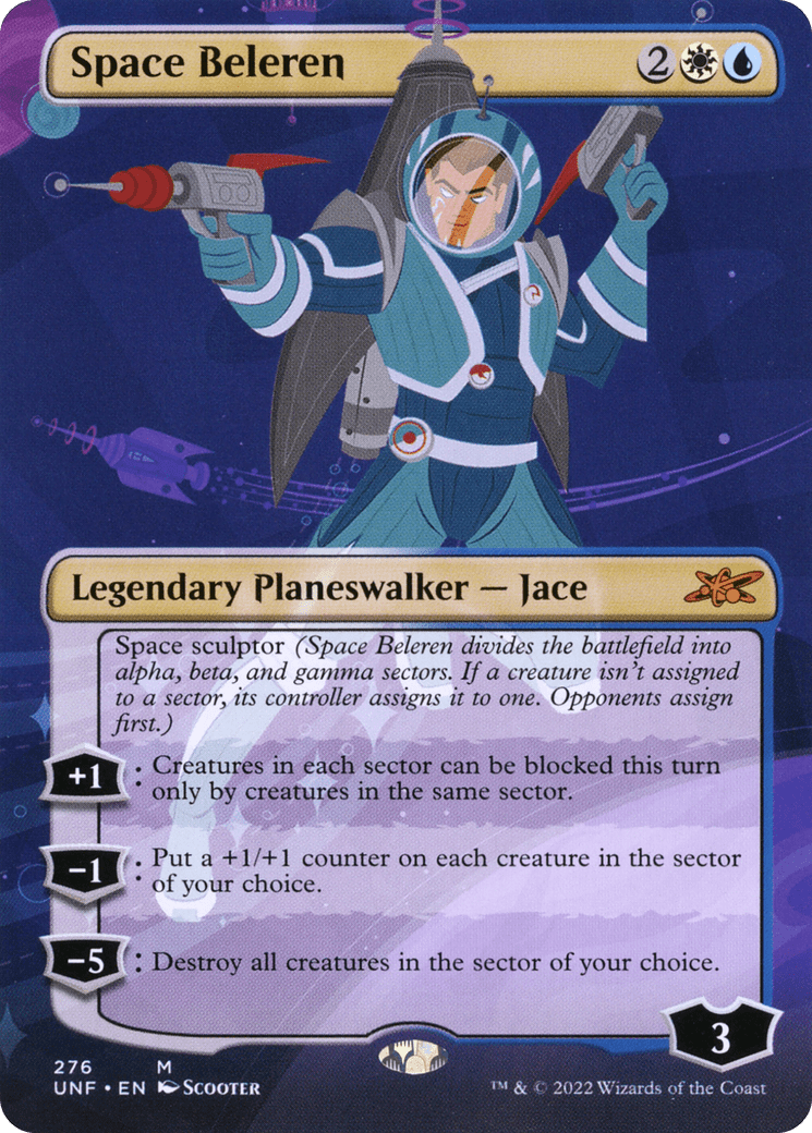 Space Beleren (Borderless) [Unfinity] Foil