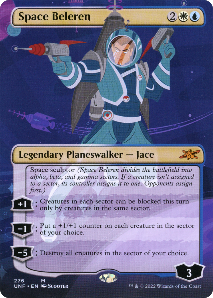 Space Beleren (Borderless) [Unfinity] Foil