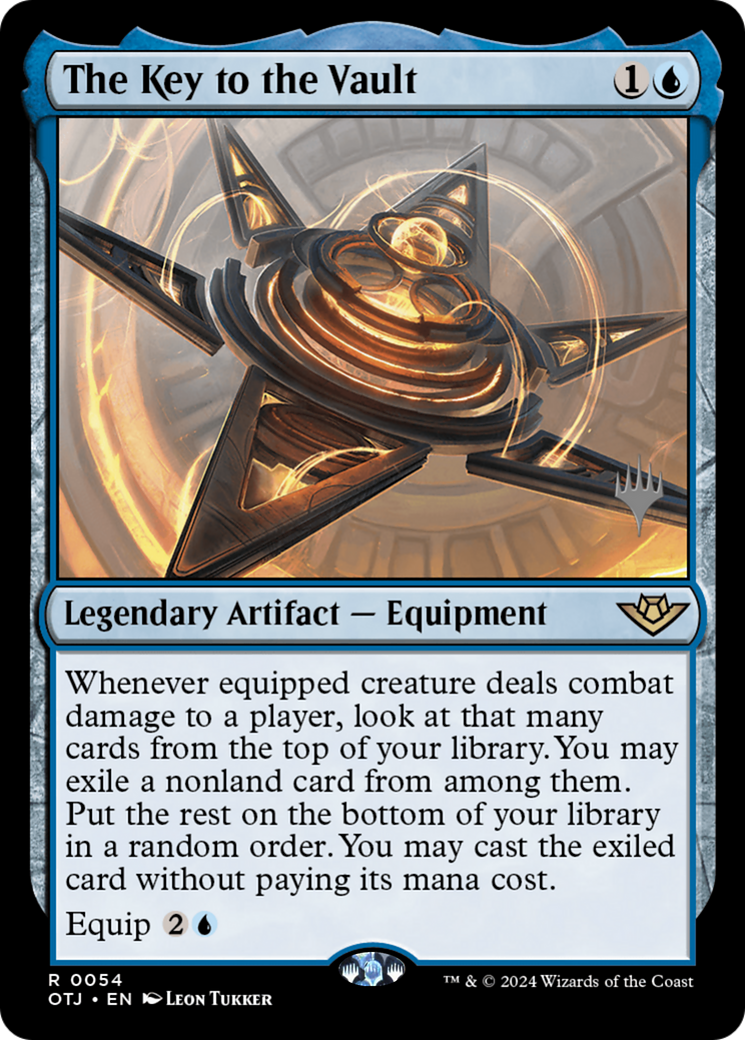 The Key to the Vault (Promo Pack) [Outlaws of Thunder Junction Promos] Foil