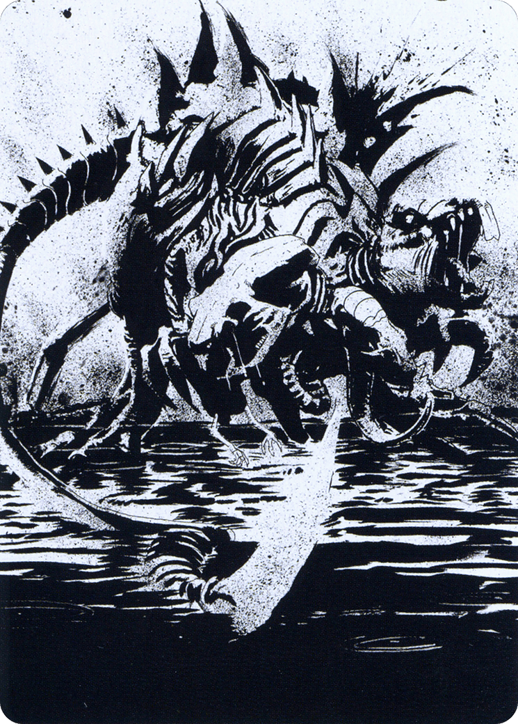 Karumonix, the Rat King // Karumonix, the Rat King (AONE-070) - Phyrexia: All Will Be One Art Series (Borderless) Foil