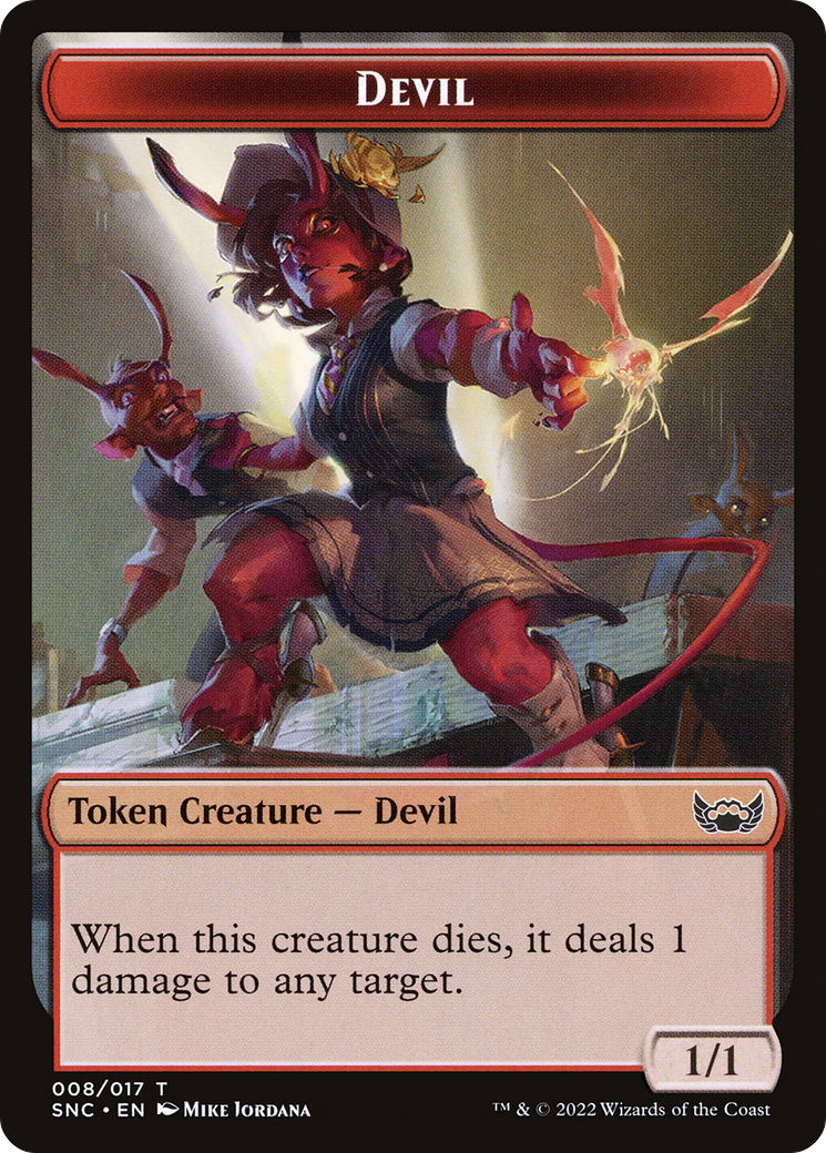 Devil (TSNC-008) - Streets of New Capenna Tokens