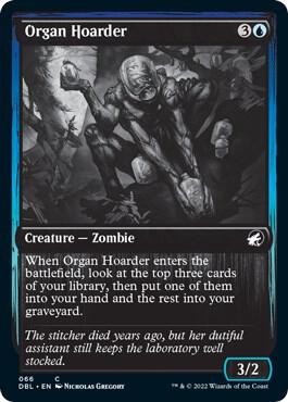 Organ Hoarder 66/534 (Innistrad: Double Feature)  - Foil
