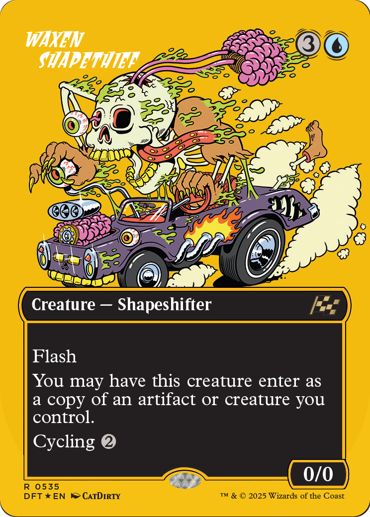 Waxen Shapethief |  Foil (535) [Aetherdrift]