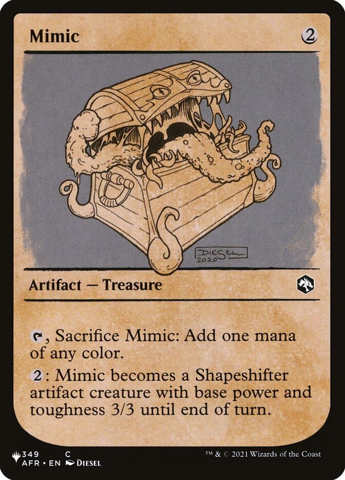 Mimic |  (AFR-349) [The List]