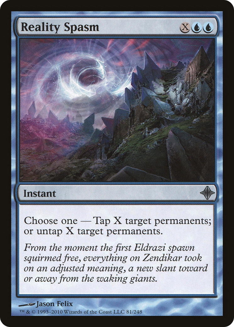 Reality Spasm [Rise of the Eldrazi] Foil
