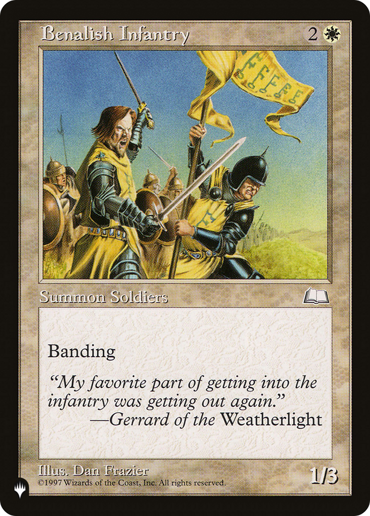 Benalish Infantry |  (WTH-8) [The List]