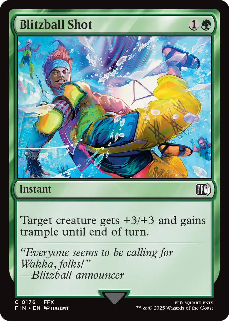 Blitzball Shot (176) [FINAL FANTASY]  Foil