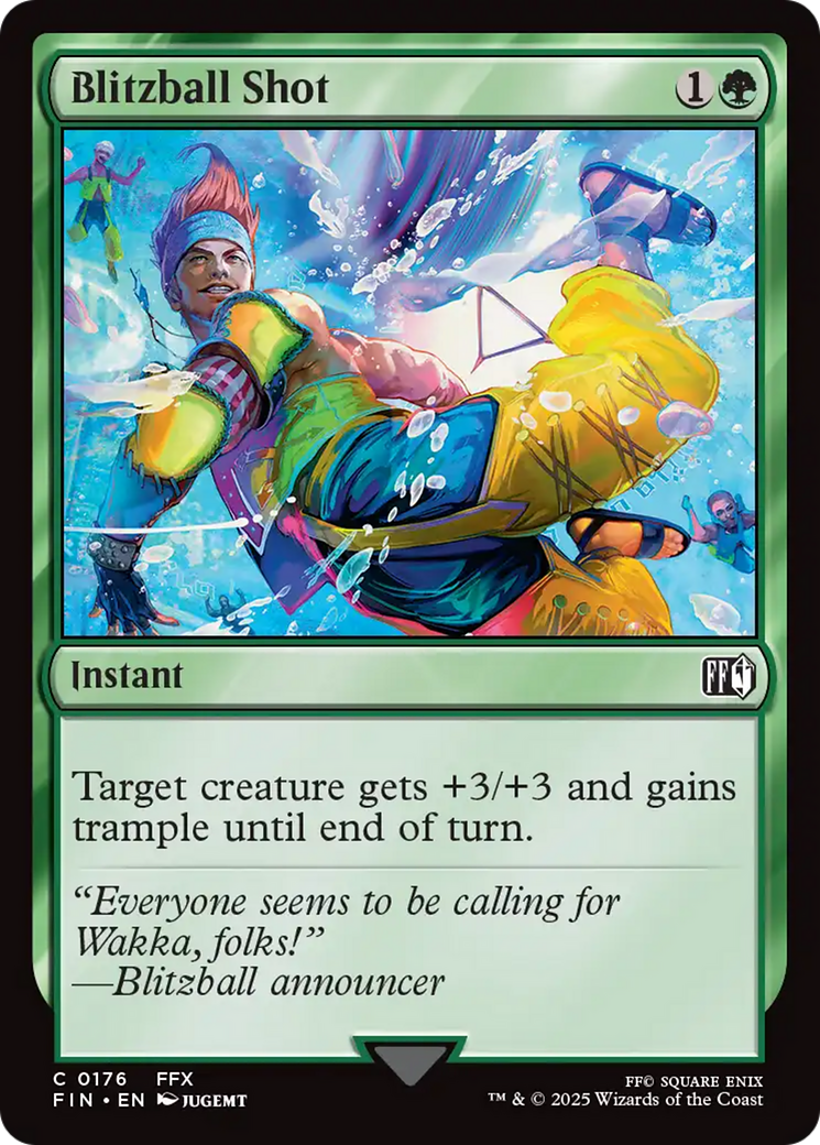 Blitzball Shot (176) [FINAL FANTASY]  Foil
