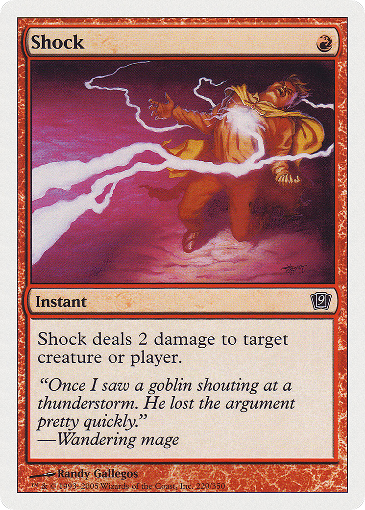Shock [Ninth Edition] Foil