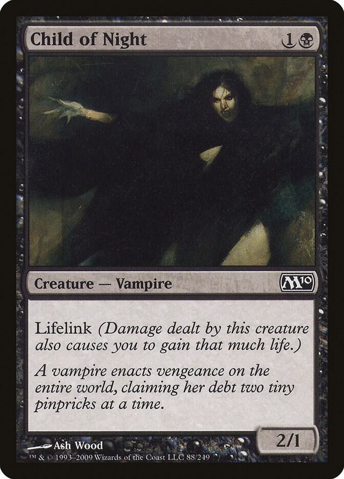 Child of Night 88/249 (Magic 2010 (M10)) 