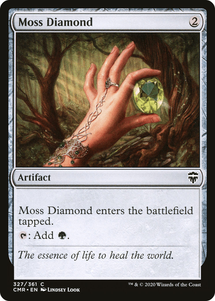 Moss Diamond [Commander Legends] Foil